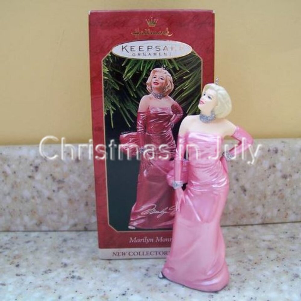 Hallmark 1997 Marilyn Monroe Series Christmas Ornament